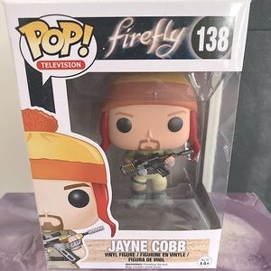 NIB Firefly Jayne Cobb #138 Funko Pop Figurine Vaulted
